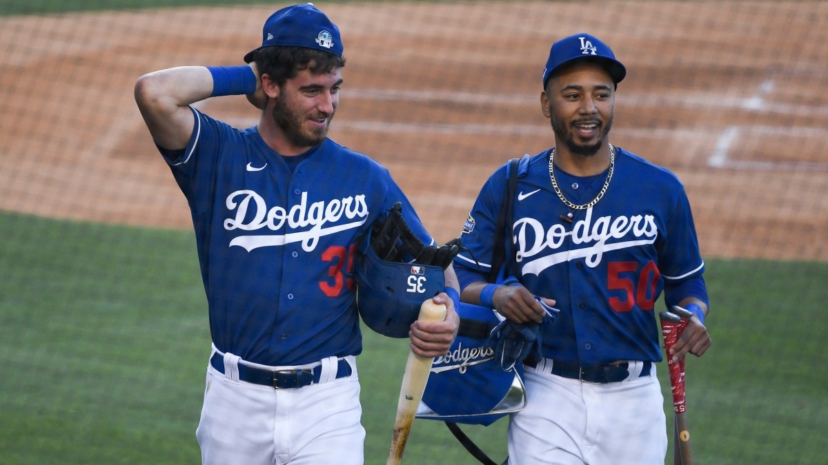 Los Angeles Dodgers Mookie Betts, Cody Bellinger